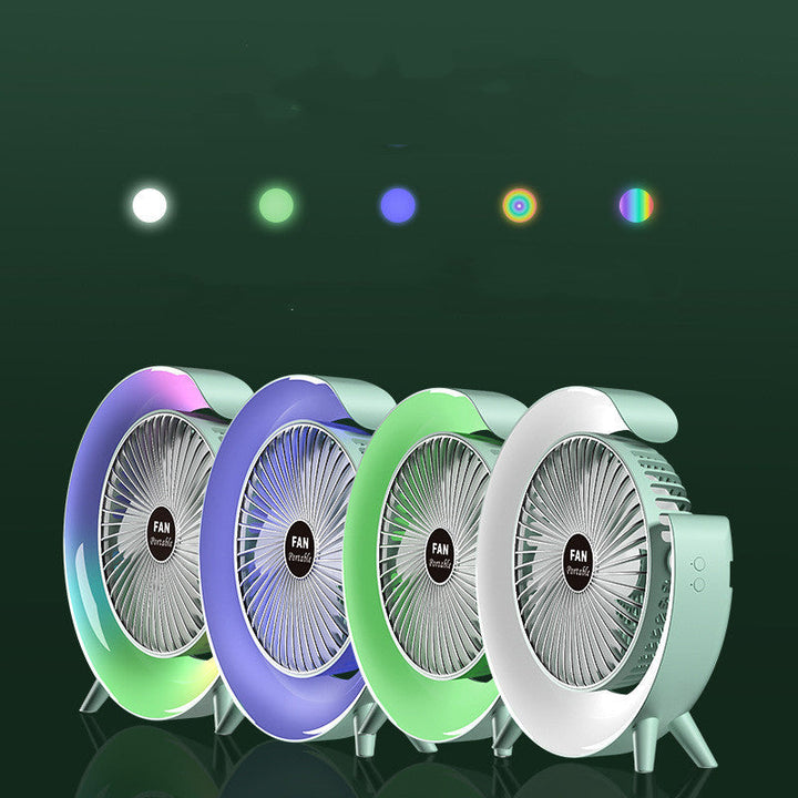 USB-Lade Nachtlicht Mini Ventilator | Karnz