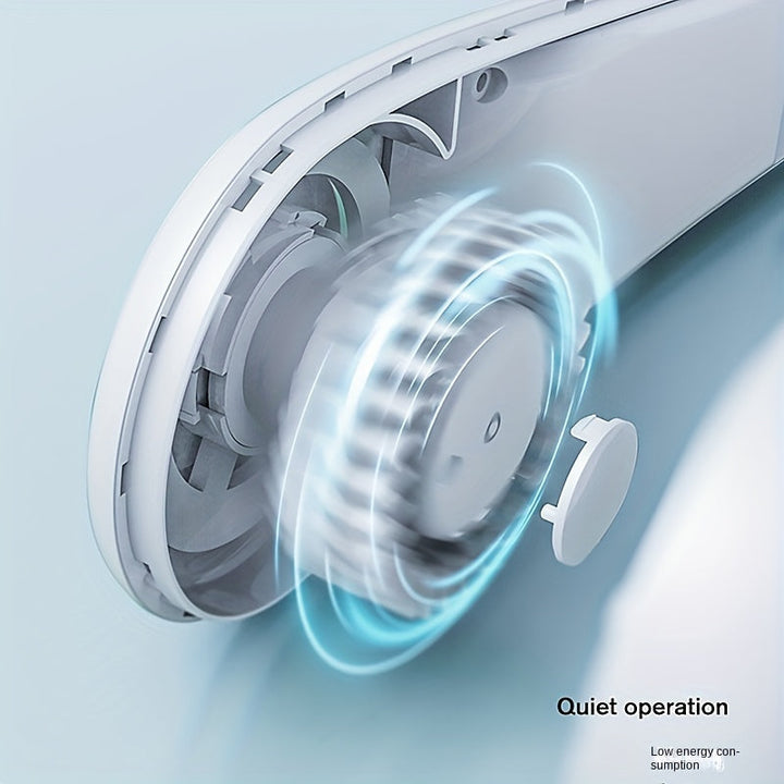 1pc Hände-frei Tragbarer Halsventilator - Wiederaufladbar, bladlos und USB-betrieben - Perfekt für Büro und Reisen | Karnz