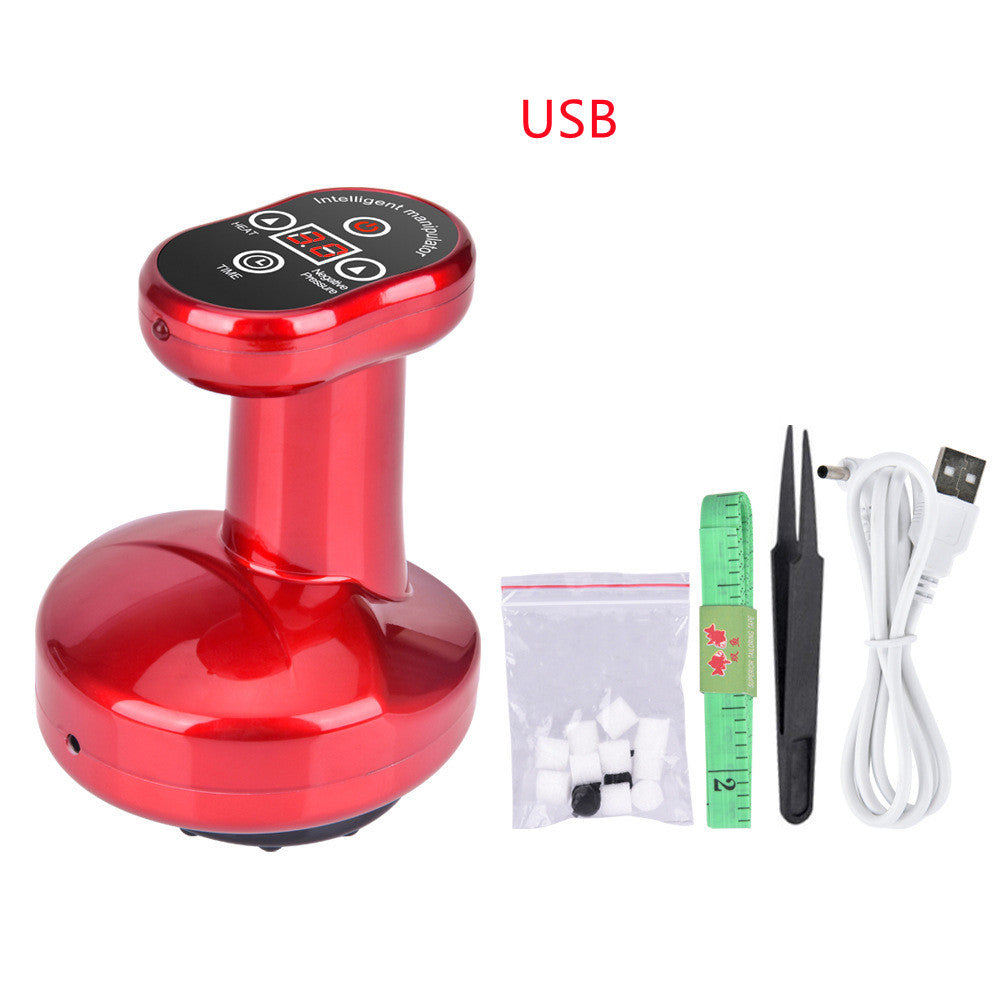 Wireless Gua Sha Vakuum-Saugmassage, negative Druck-Magnettherapie. | Karnz