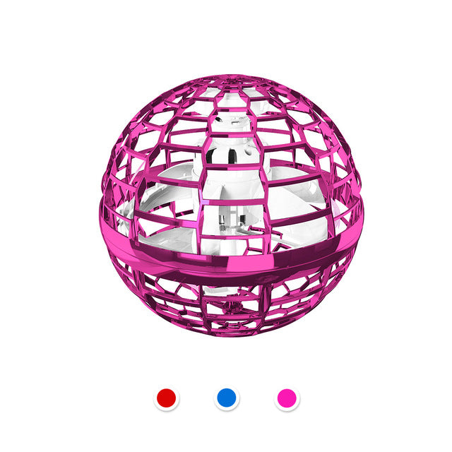 Flynova Pro fliegende Ball Spin Toy Handgesteuertes Drone-Hubschrauber 360 Grad drehendes Mini-UFO mit Licht Kinder Geschenke