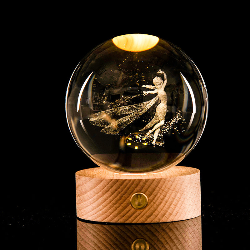 Galaxy Crystal Ball Lampe | Karnz