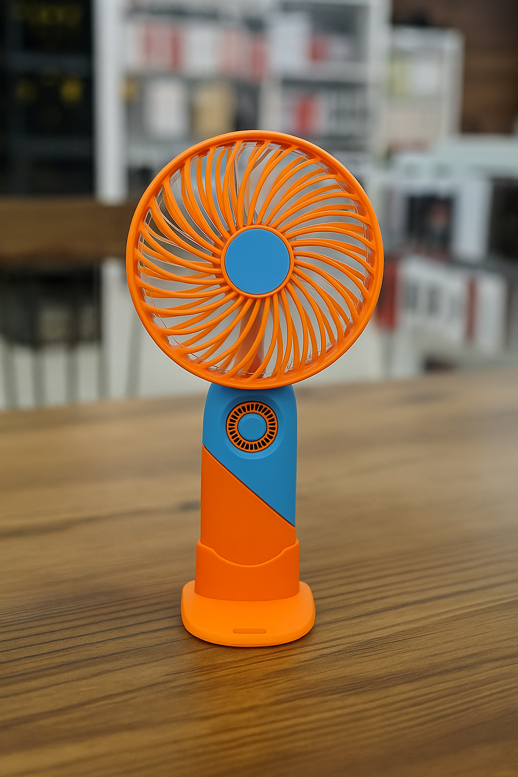 ColorTwist™ Mini Ventilator – 3-Geschwindigkeit Wiederaufladbarer Tragbarer Ventilator | Karnz