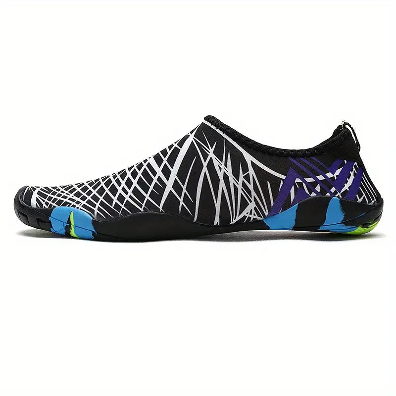Karnz | Herren Wasserschuhe mit rutschfester Sohle, ideal für Strandaktivitäten