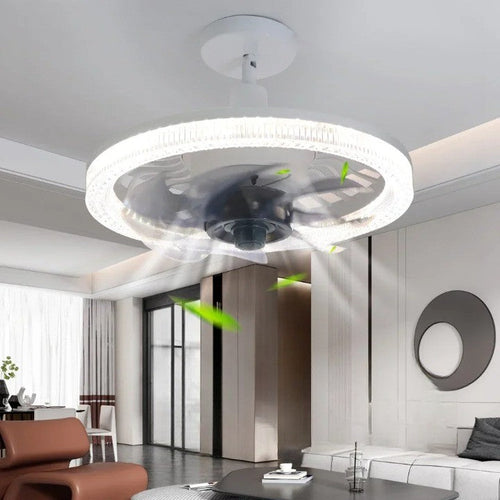 3in1 Fernbedienung Geräuschlos Elegant Ventilator Lampe | Karnz