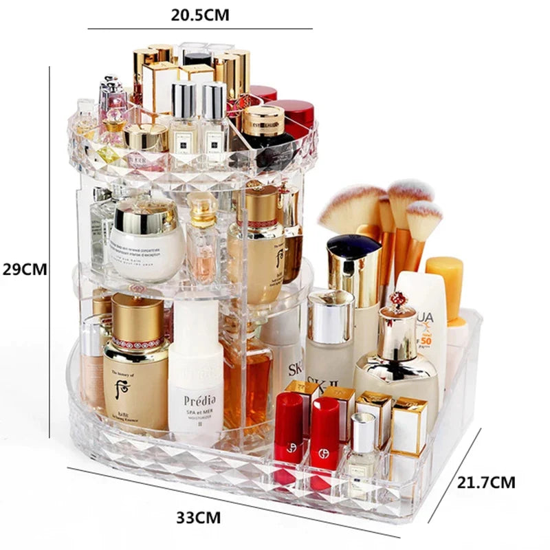 360 Rotierender Makeup Beauty Organizer Karnz