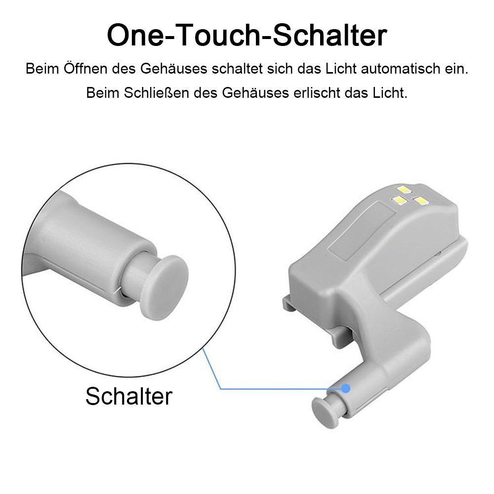 Bequee Super Hell LED Scharnierlicht(10 Stück) | Karnz