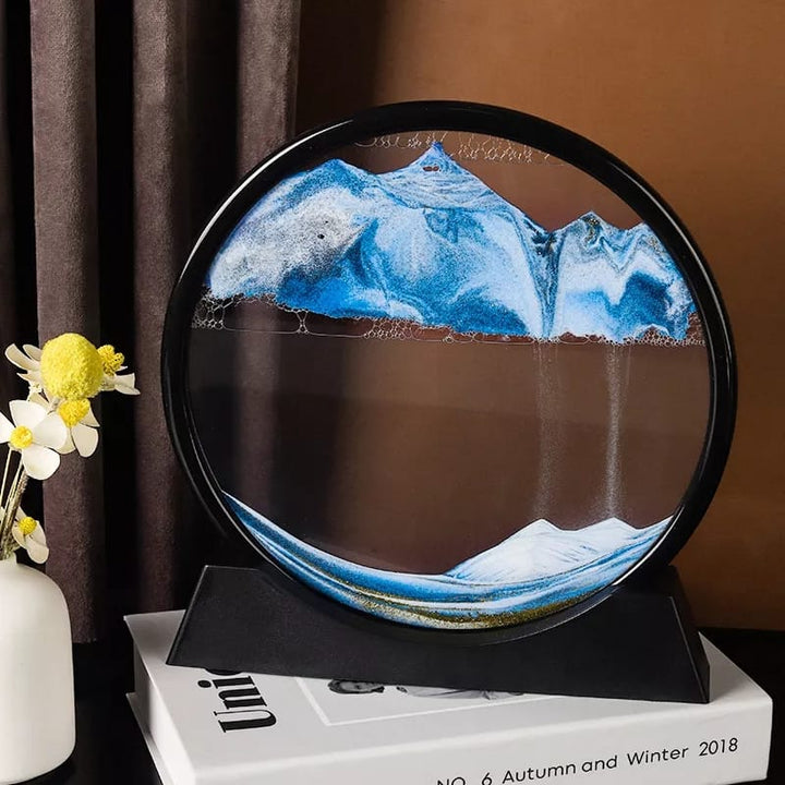 3d Dynamischer Sandkunst Flüssigkeitsbewegung Schüssel