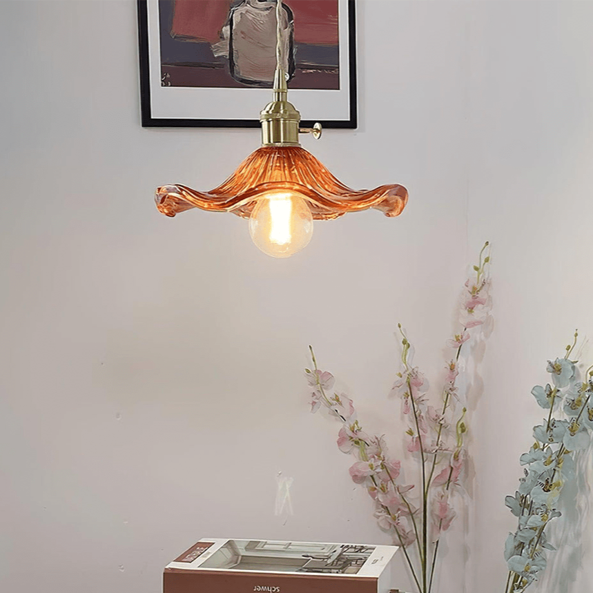 Stylische Hibiskusblumenlampe Karnz