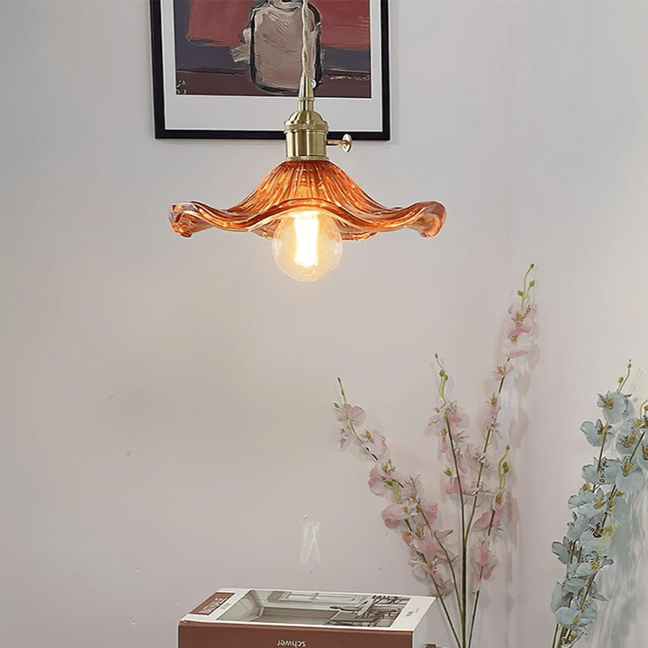 Stylische Hibiskusblumenlampe Karnz