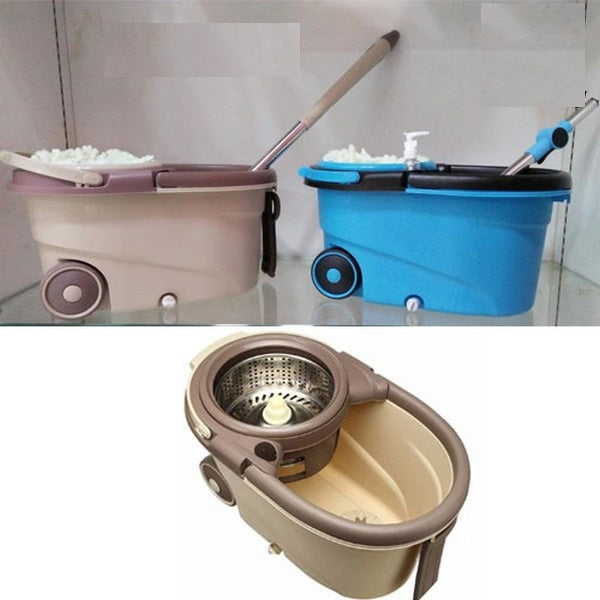 Premium Spin Mop mit Eimer Karnz