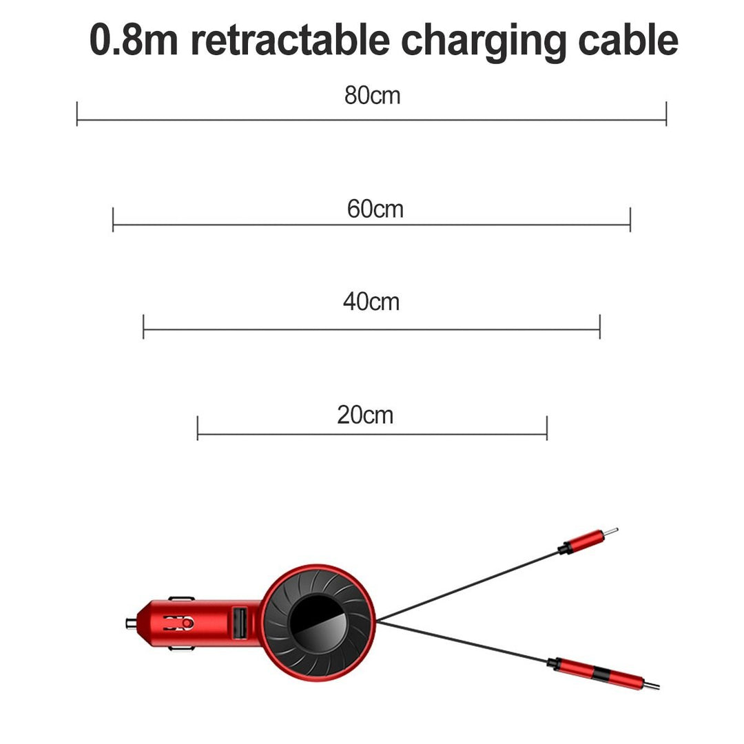 4 in 1 Teleskop Lader für das Auto | Karnz