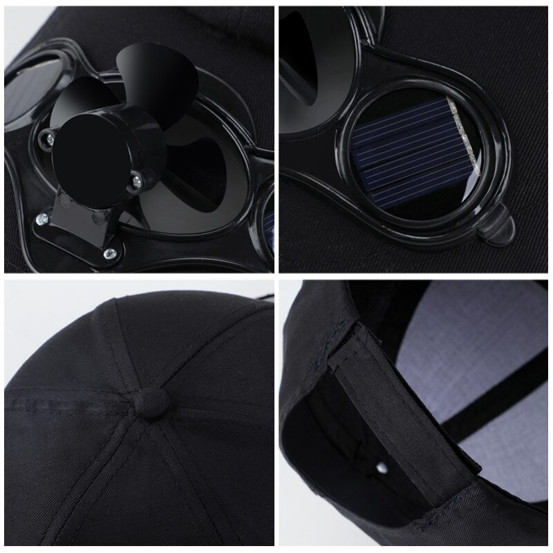Solar Fan Sommer Outdoor Baseball Cap | Karnz
