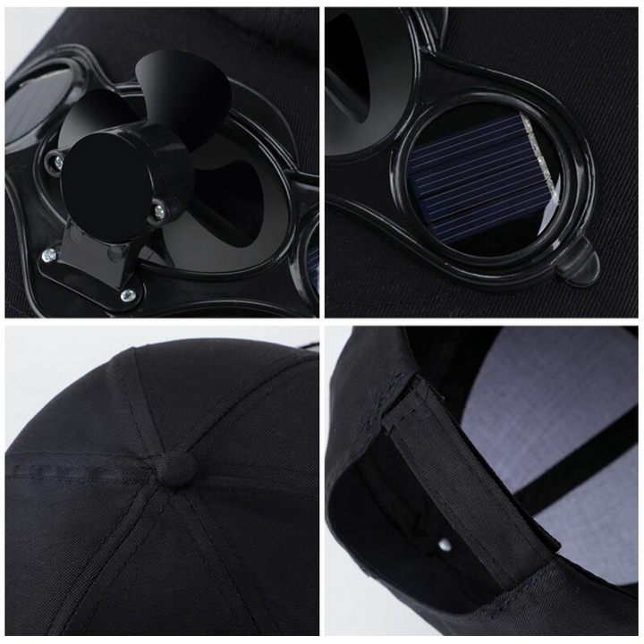 Solar Fan Sommer Outdoor Baseball Cap | Karnz