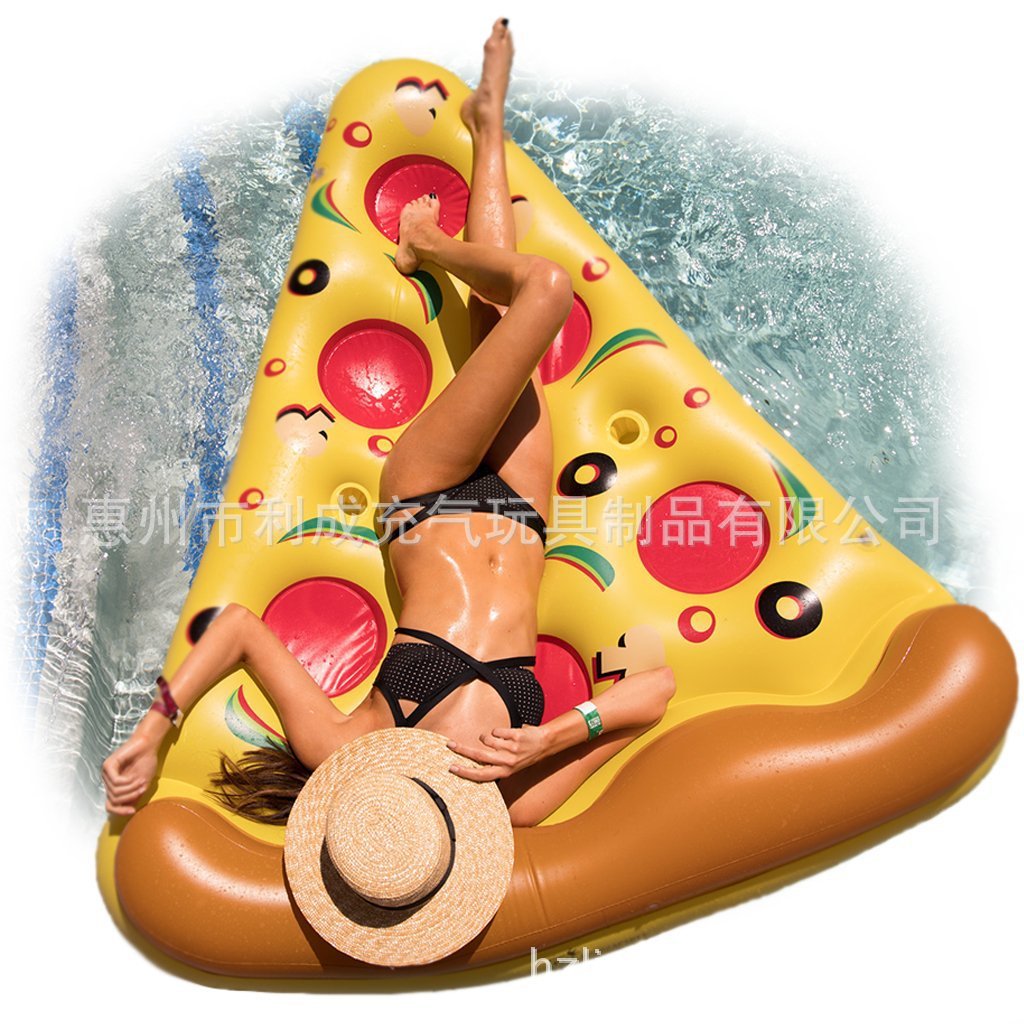 Damen Aufblasbare Pizza-Liege Karnz