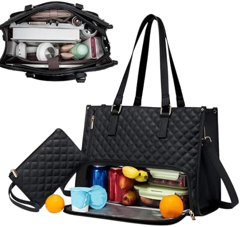 2-in-1 Isolierter Lunch- & Laptop-Tragetasche für Arbeit & Reisen | Karnz