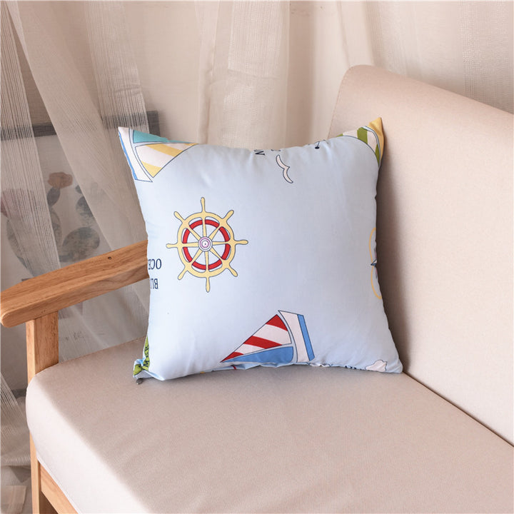 Damen dekorative Patchwork Kissenhülle Karnz