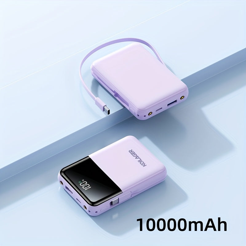 Powerbank 10000mAh Mini mit Display | Karnz