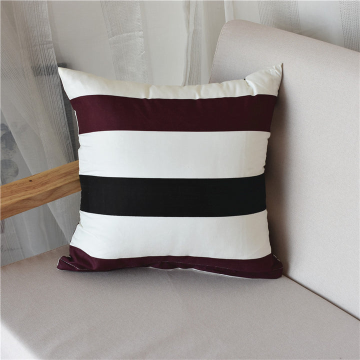 Damen dekorative Patchwork Kissenhülle Karnz