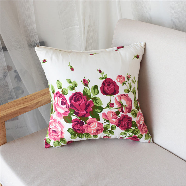 Damen dekorative Patchwork Kissenhülle Karnz