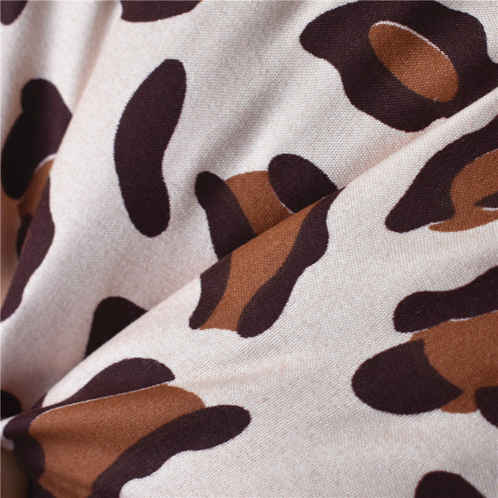 Damen dekorative Patchwork Kissenhülle Karnz
