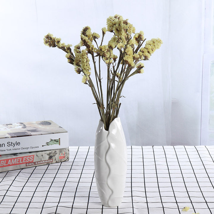 Zeitgenössische verdrehte Keramik-Blumenvase