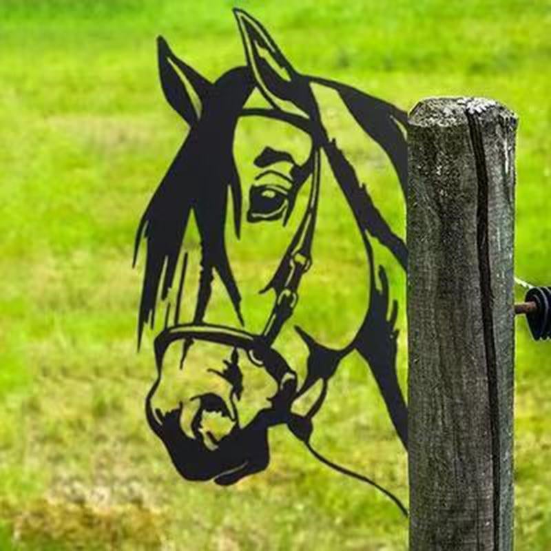 Outdoor Garten Bauernhof Spionierende Ziege Metall Kunstwerk Innen Deko | Karnz