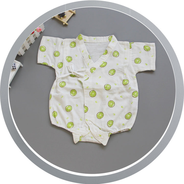 Süßes Wassermelonen-Print Baby-Strampler Karnz