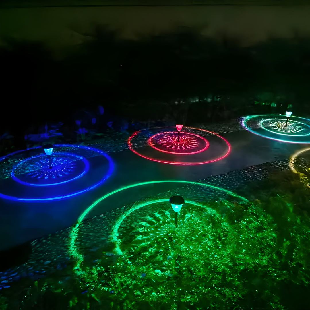 SunSphere Light – Hochwertige 4-teilige Solar-Gartenleuchten