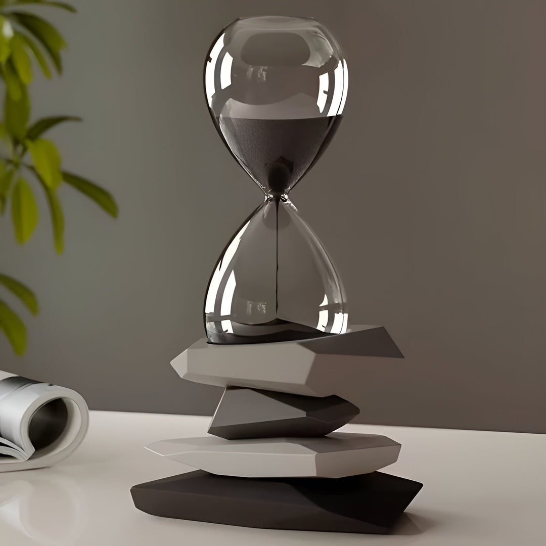 Minimalistische Sanduhr – Zeitlos & Dekorativ | Perfekt für Wohnzimmer und Büro
