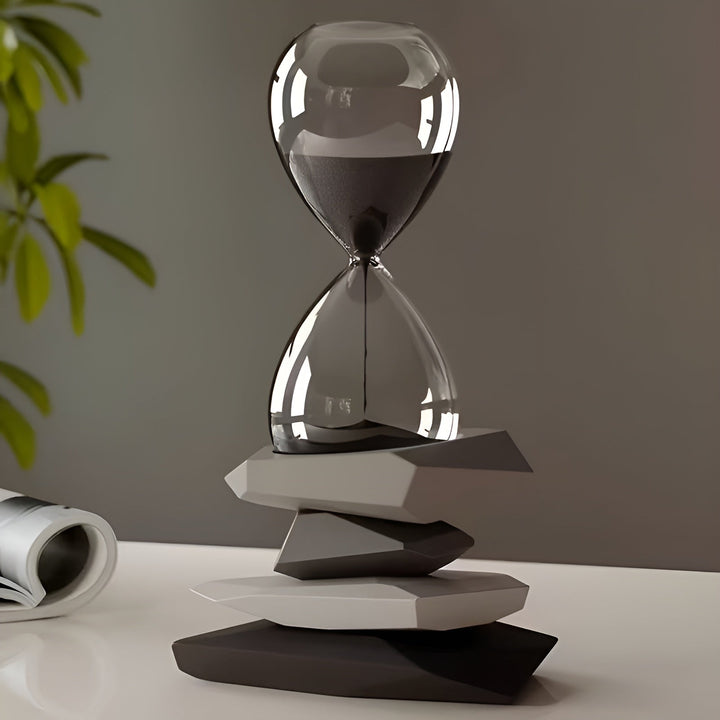 Minimalistische Sanduhr – Zeitlos & Dekorativ | Perfekt für Wohnzimmer und Büro