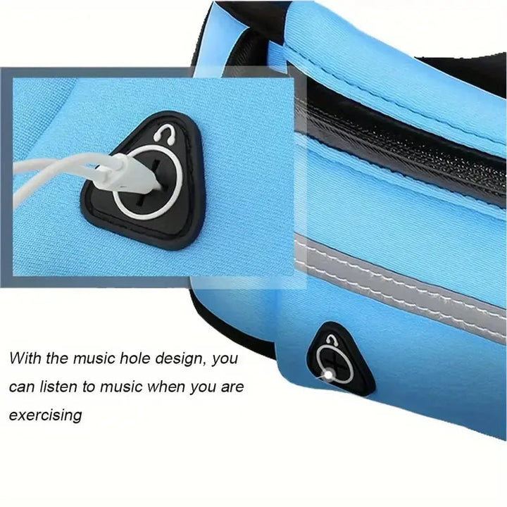 Sportliche Lauf- und Gürteltasche – Leicht, sicher, praktisch
