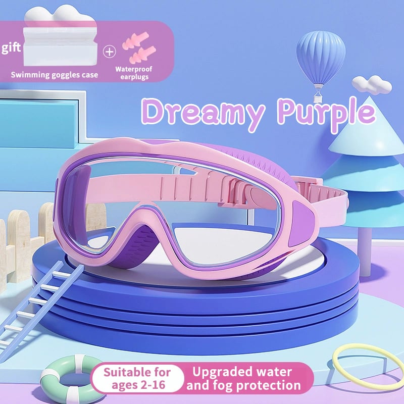 HD-Schwimmbrille Kinder – Anti-Fog & UV-Schutz | Karnz