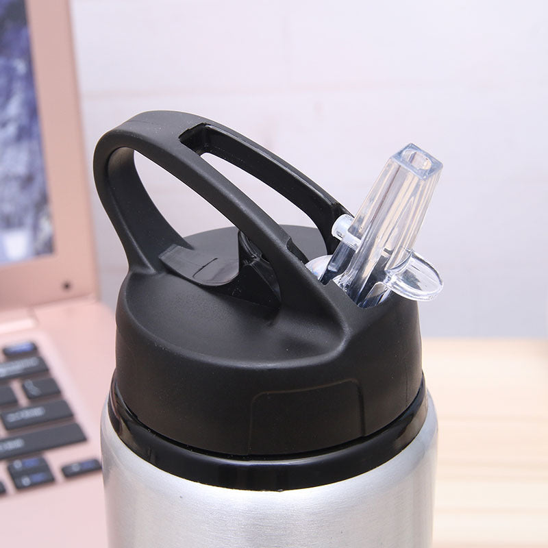 Damen Edelstahl Wasserflasche mit ergonomischem Tragegriff Karnz
