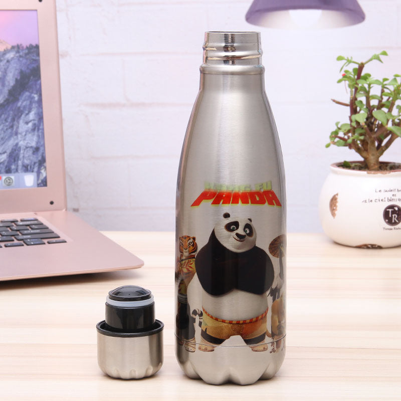Damen Edelstahl Isolierflasche mit schmutzabweisender Oberfläche Karnz