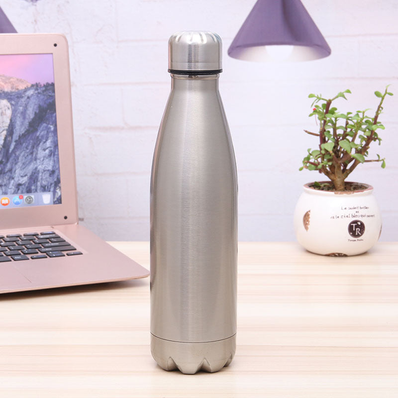 Damen Edelstahl Isolierflasche mit schmutzabweisender Oberfläche Karnz