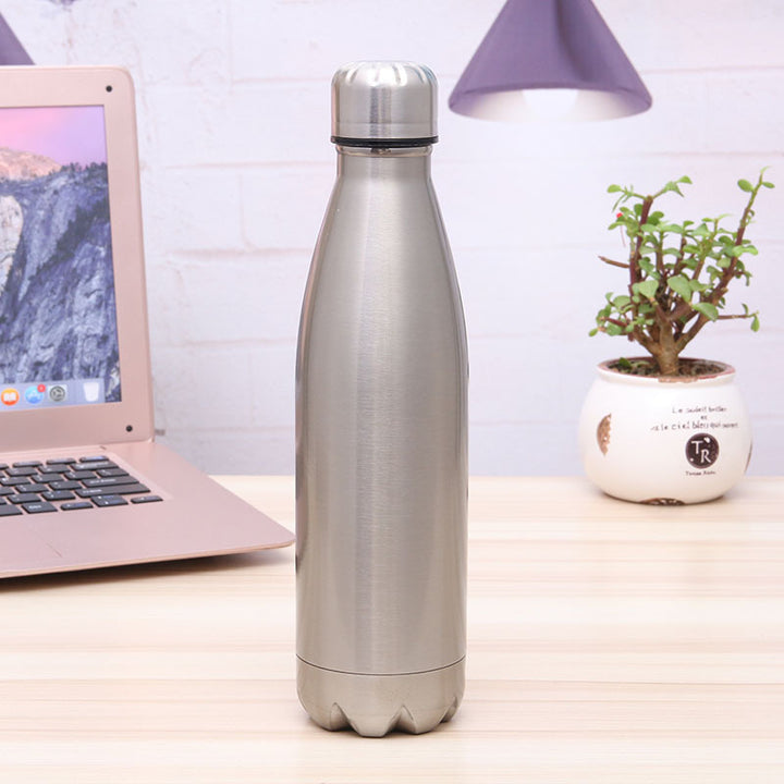 Damen Edelstahl Isolierflasche mit schmutzabweisender Oberfläche Karnz