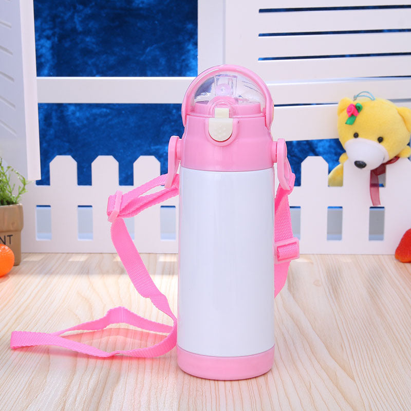 Damen Praktische Sport-Trinkflasche mit verstellbarem Tragriemen Karnz