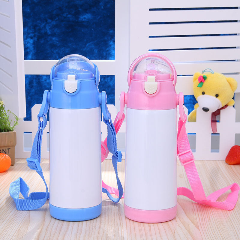 Damen Praktische Sport-Trinkflasche mit verstellbarem Tragriemen Karnz