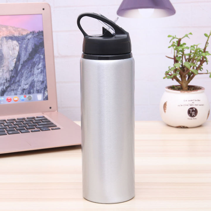 Damen Edelstahl Wasserflasche mit ergonomischem Tragegriff Karnz