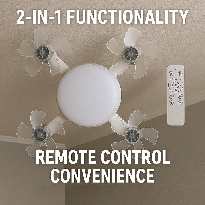Sky Light LED Deckenventilator Lampe | Karnz
