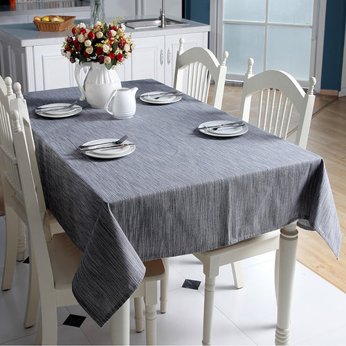 Texturierte Tischdecke