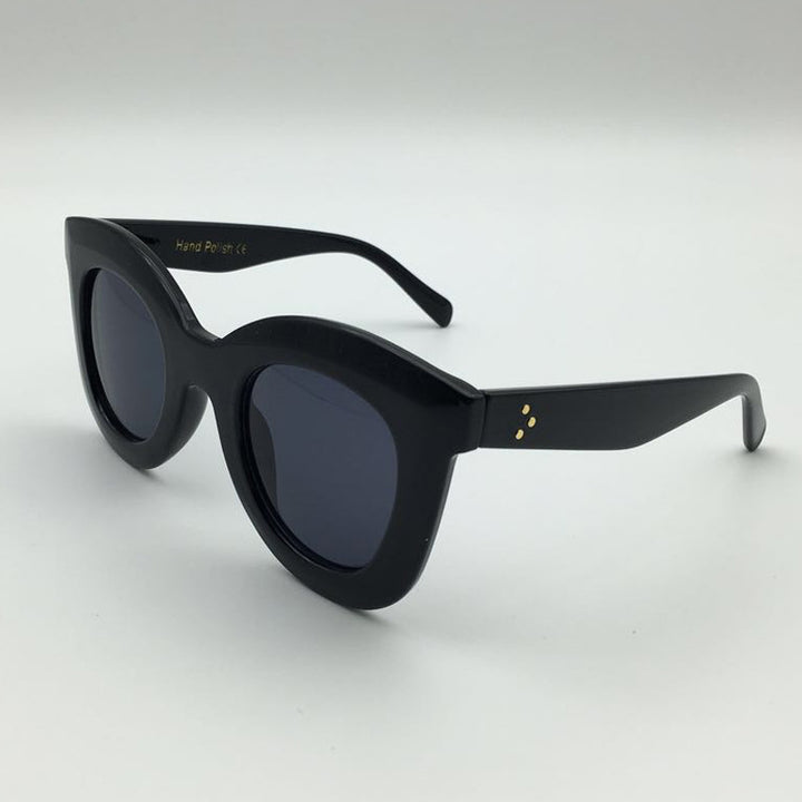 Damen stylische Oversized-Sonnenbrille mit trendigem Rahmen Karnz