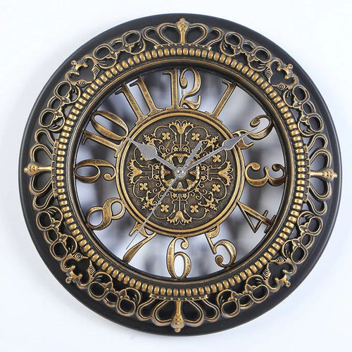 Antike Eleganz Wanduhr