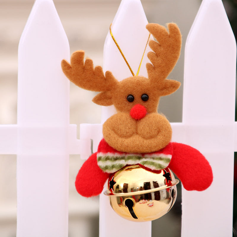 Weihnachts-Schneemann-Türklingel-Dekoration Karnz