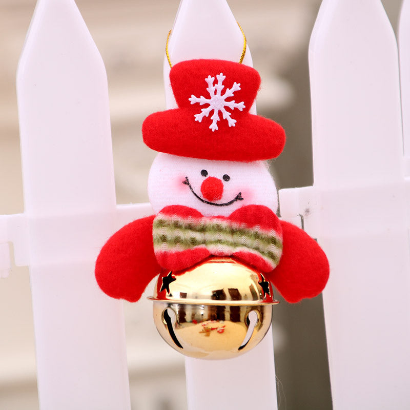 Weihnachts-Schneemann-Türklingel-Dekoration Karnz