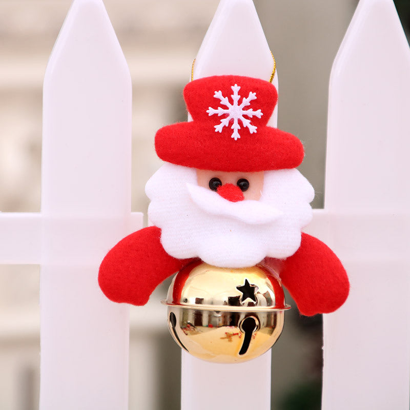Weihnachts-Schneemann-Türklingel-Dekoration Karnz