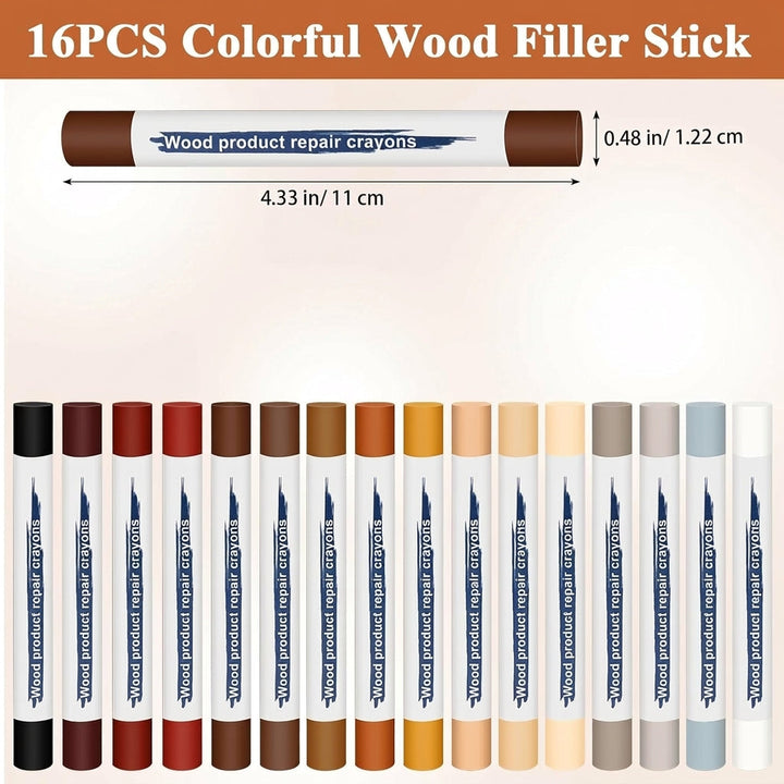 TimberTint™ Holzreparatur-Marker Set | Karnz