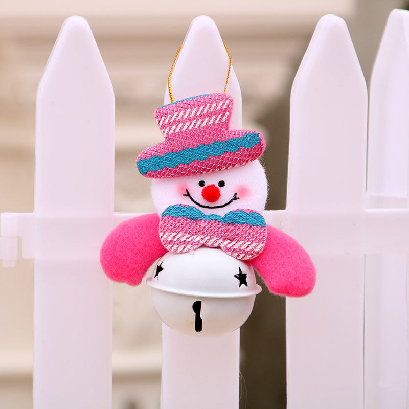Weihnachts-Schneemann-Türklingel-Dekoration Karnz