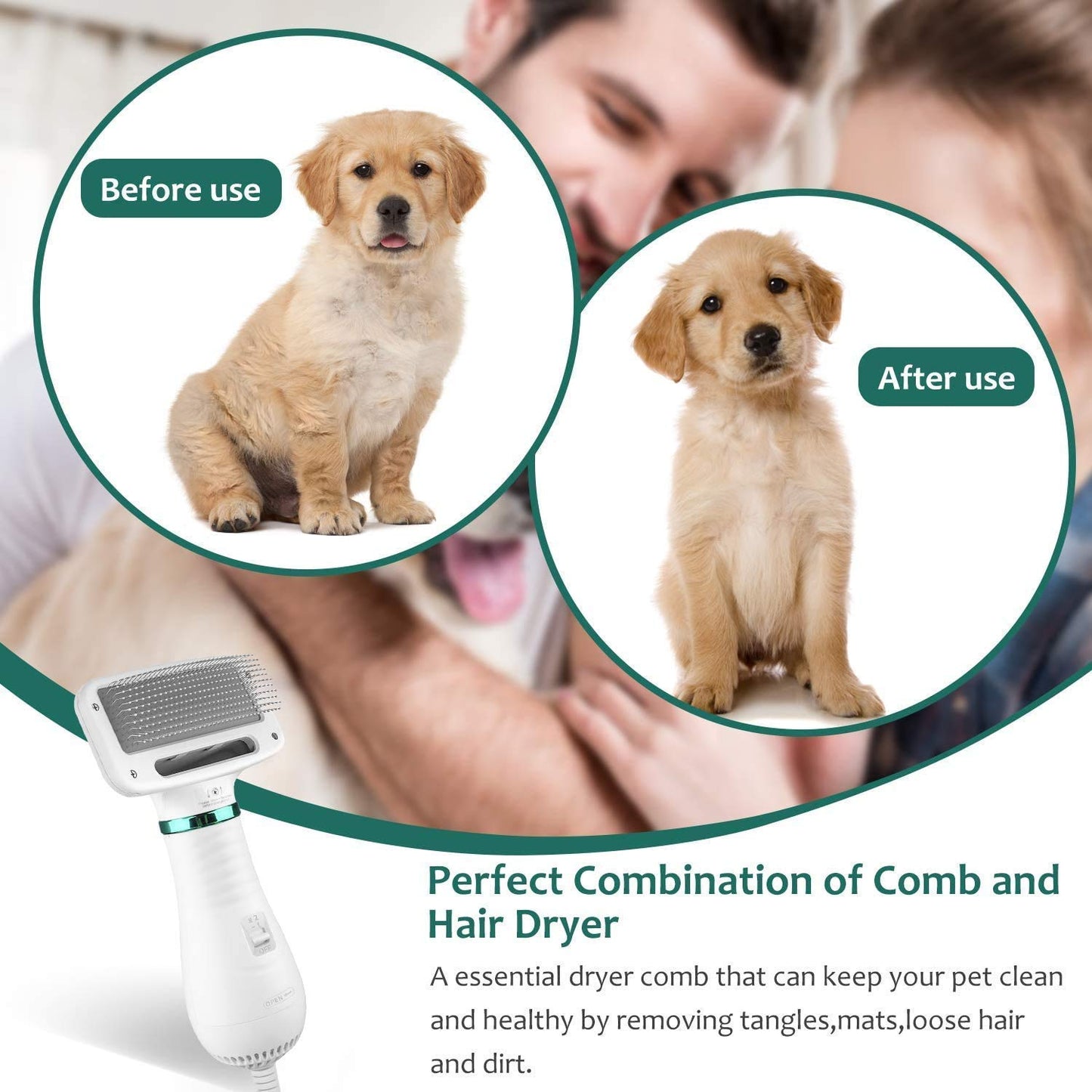 2-in-1 Hundefriseurtrockner