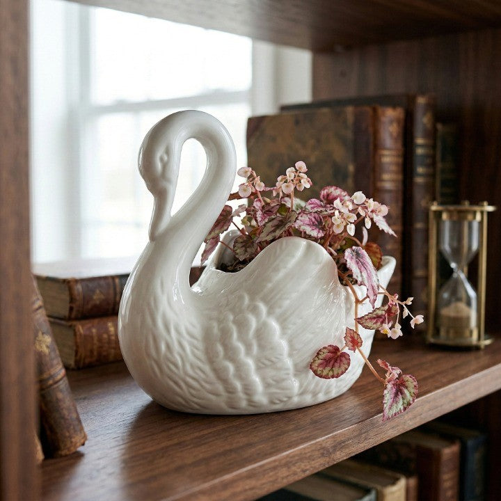 Swan Minimalistischer Keramiktopf | Karnz
